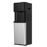 مبرد مياه باناسونيك قائم بذاته بتحميل علوي، أسود/فضي - SDM-WD3225TG