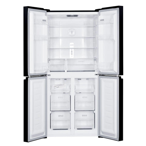 شارب ثلاجة فرنش دور سعة ٤٠١ لتر- إينوكس