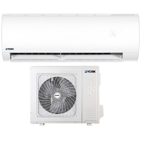 York, Split Air Conditioner, 2.5 Ton, 28,000 BTU, R410A, Rotary Compressor
