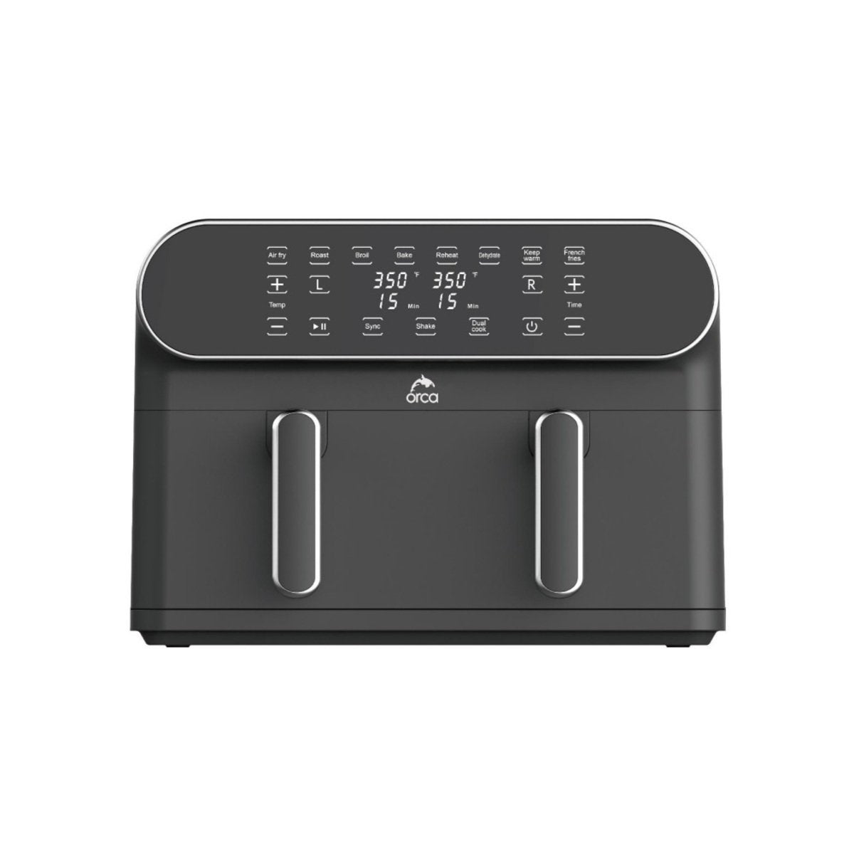 Orca Dual Air Fryer 1700 Watts 2*5.5 Liters - OR-AFT11001
