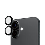 PanzerGlass® 1283, Hoops™ Black Lens Protector iPhone 16 | iPhone 16 Plus |Rings
