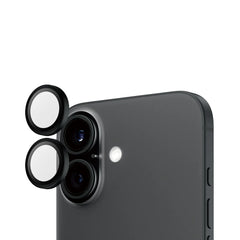 PanzerGlass® Hoops™ Black Lens Protector iPhone 16 | iPhone 16 Plus |Rings