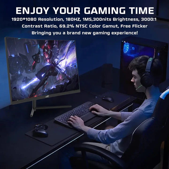 توستد مايندز، 27" منحنية، FHD ‏180 هرتز، VA، ‏0.5 مللي ثانية، HDMI 2.0، HDR شاشة ألعاب