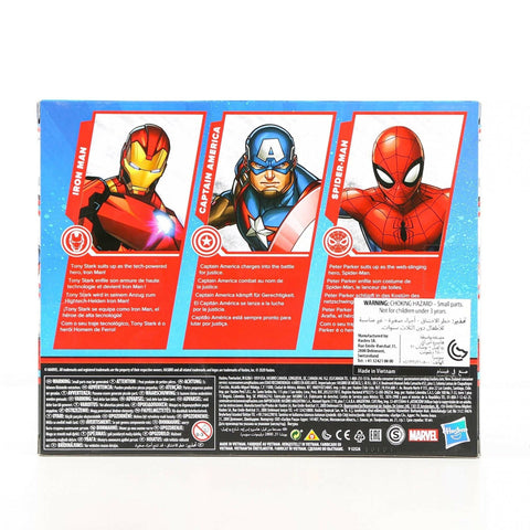 Hasbro F1394, Marvel Action Figure Toy 3-Pack, 6-inch Figures