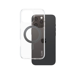 CARE by PanzerGlass® Case Feature Black Kickstand & MagSafe iPhone 16 Pro Max