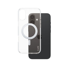 CARE by PanzerGlass® Case Feature Silver Kickstand & MagSafe iPhone 16 Plus