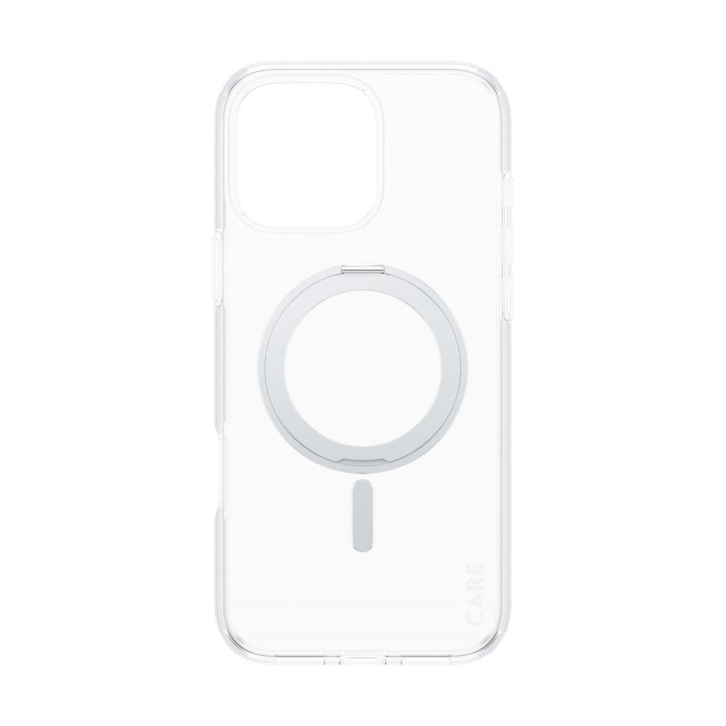 CARE by PanzerGlass® Case Feature Silver Kickstand & MagSafe iPhone 16 Pro Max