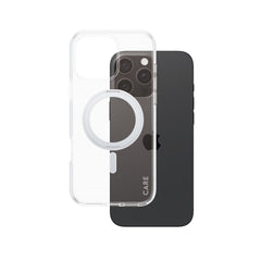 CARE by PanzerGlass® Case Feature Silver Kickstand & MagSafe iPhone 16 Pro Max