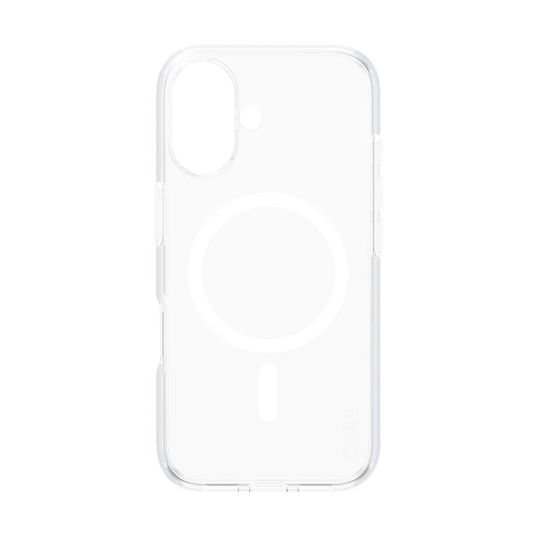 CARE by PanzerGlass® Case Flagship White MagSafe iPhone 16