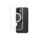 جراب CARE by PanzerGlass® الرائد باللون الأبيض MagSafe لهاتف iPhone 16