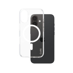 CARE by PanzerGlass® Case Flagship White MagSafe iPhone 16