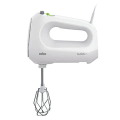 Braun HM1070 WH Multimix 2 In 1 Hand And Stand Mixer HM1070 - 400 Watts - White