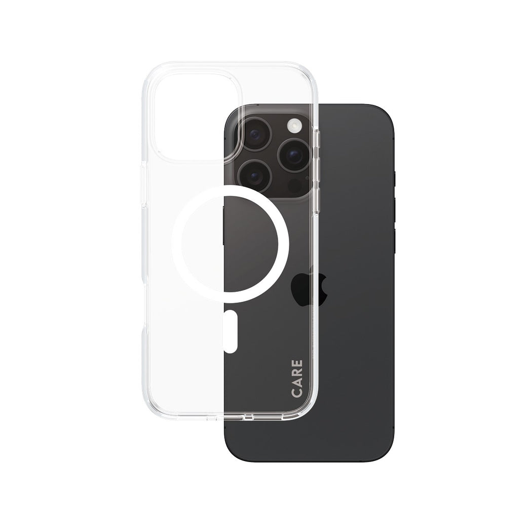 CARE by PanzerGlass® Case Flagship White MagSafe iPhone 16 Pro Max