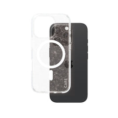 CARE by PanzerGlass® Case Flagship Star Lit w. White MagSafe iPhone 16 Pro