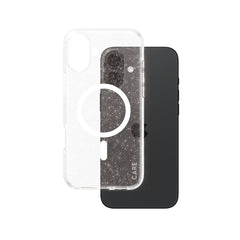 CARE by PanzerGlass® Case Flagship Star Lit w. White MagSafe iPhone 16 Plus