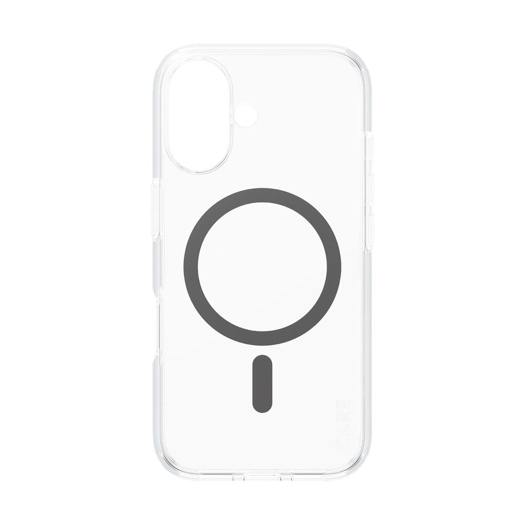 CARE by PanzerGlass® Case Flagship Black MagSafe iPhone 16