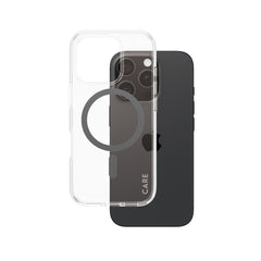 CARE by PanzerGlass® Case Flagship Black MagSafe iPhone 16 Pro