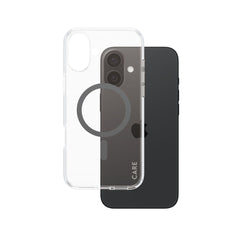 CARE by PanzerGlass® Case Flagship Black MagSafe iPhone 16 Plus
