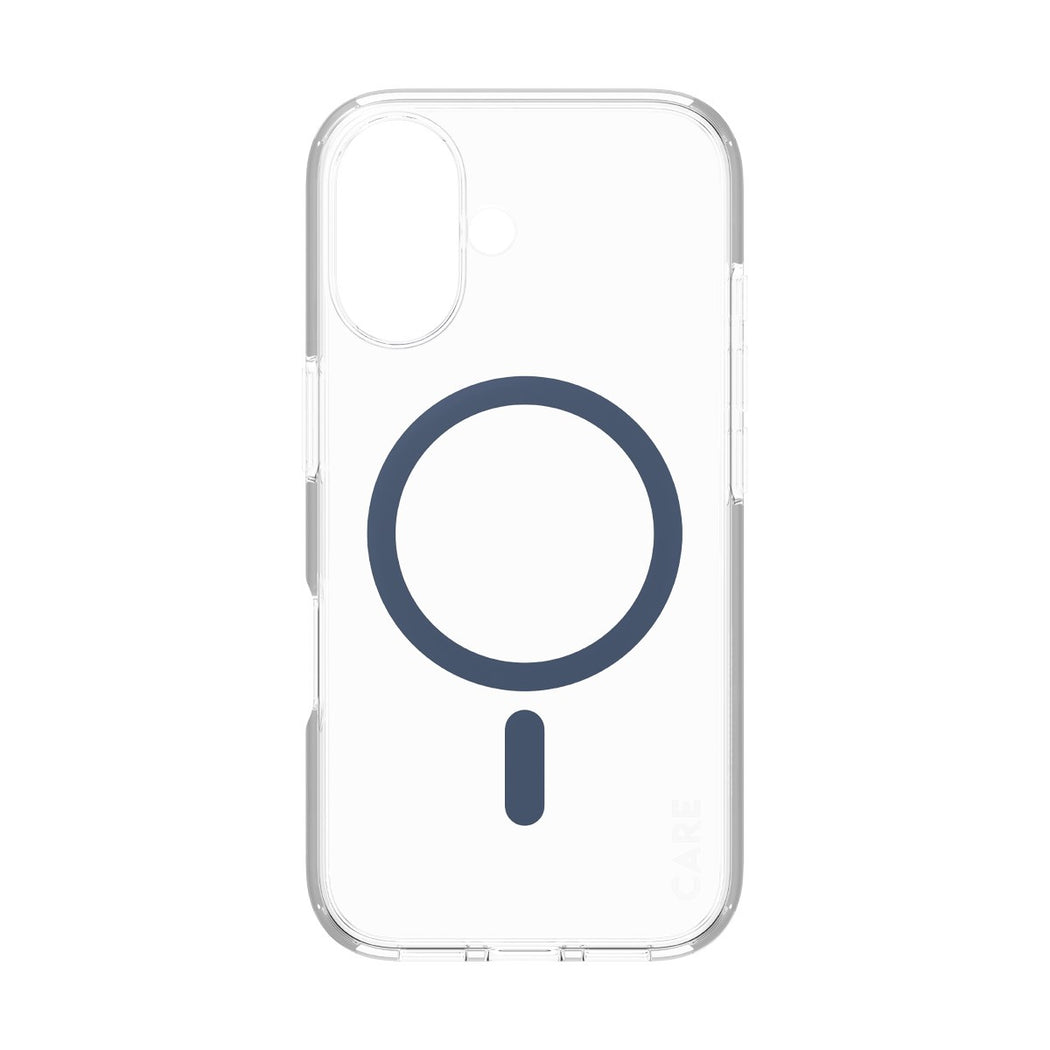 CARE by PanzerGlass® Case Flagship Blue MagSafe iPhone 16