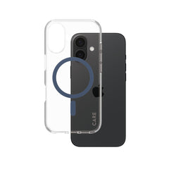 CARE by PanzerGlass® Case Flagship Blue MagSafe iPhone 16