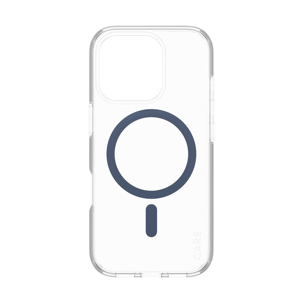 CARE by PanzerGlass® Case Flagship Blue MagSafe iPhone 16 Pro