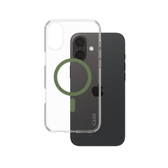 CARE by PanzerGlass® Case Flagship Green MagSafe iPhone 16 Plus