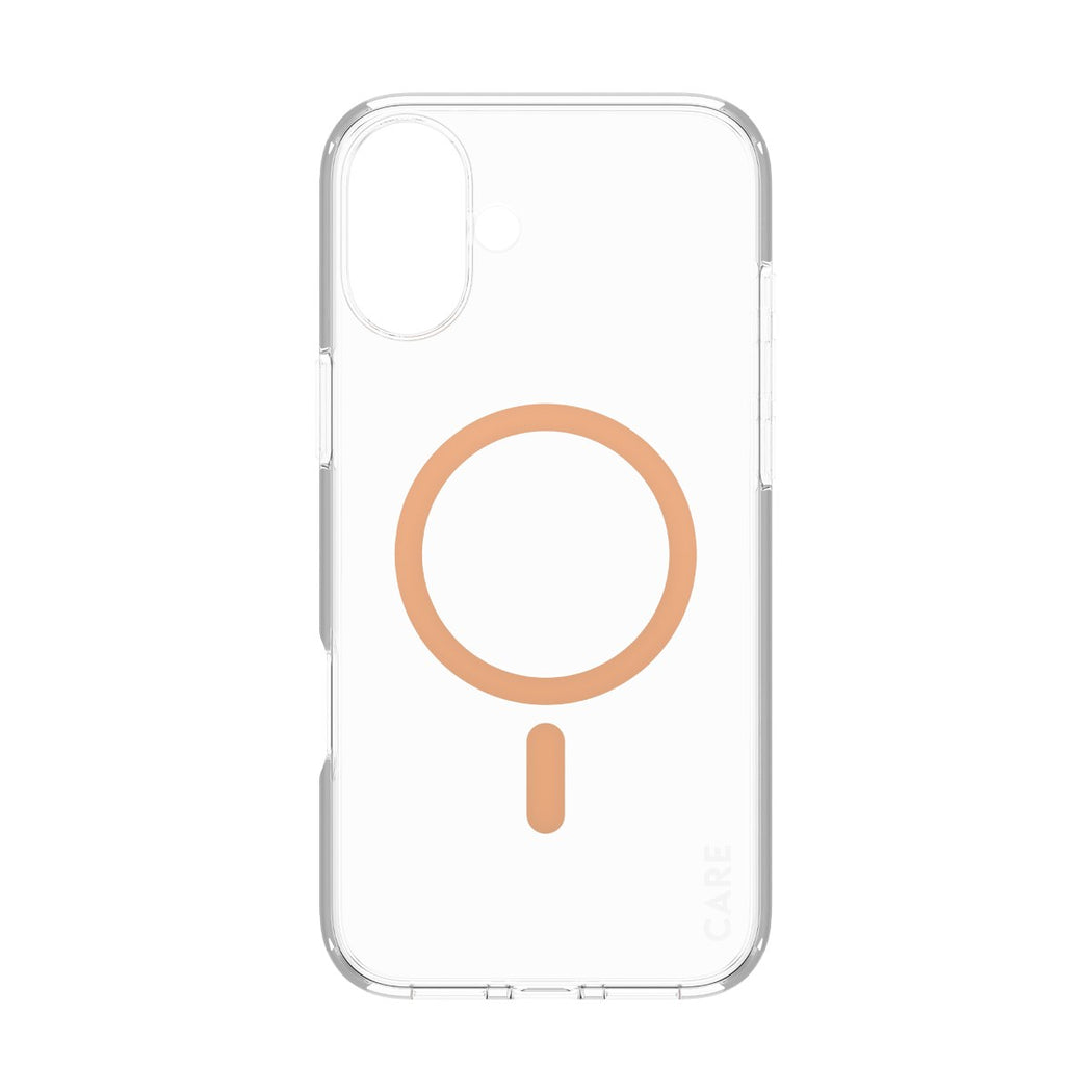 CARE by PanzerGlass® Case Flagship Peachy MagSafe iPhone 16 Plus