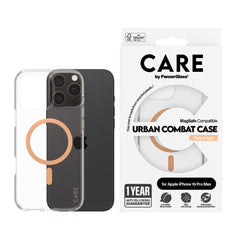CARE by PanzerGlass® Case Flagship Peachy MagSafe iPhone 16 Pro Max