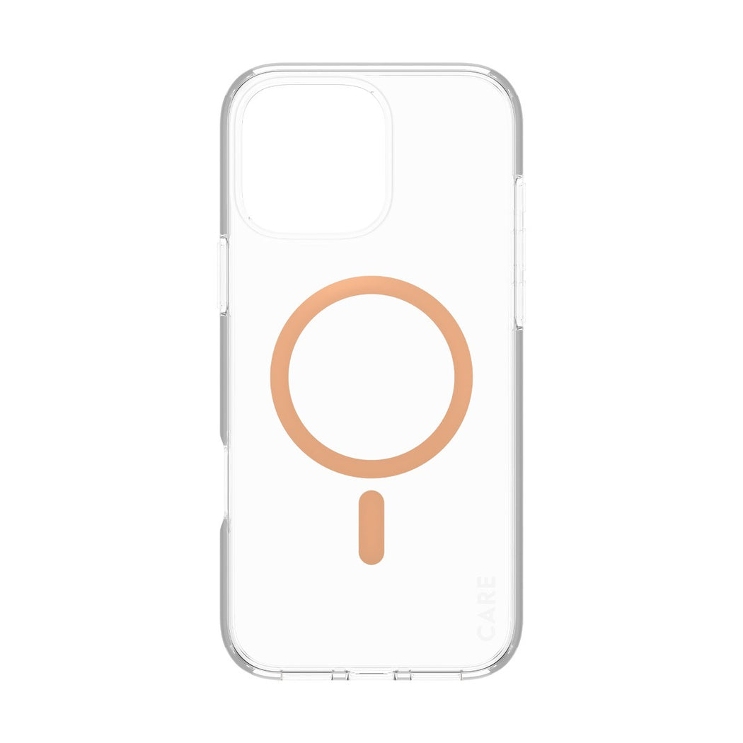 CARE by PanzerGlass® Case Flagship Peachy MagSafe iPhone 16 Pro Max