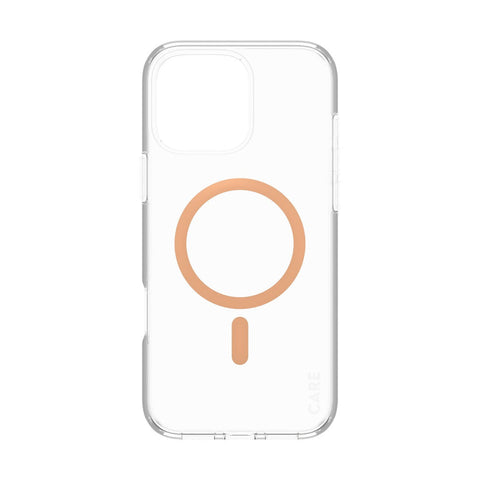 PanzerGlass® 1376, Case Flagship MagSafe iPhone 16 Pro Max - Peachy