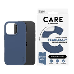CARE by PanzerGlass® Case Fashion Blue MagSafe iPhone 16 Pro