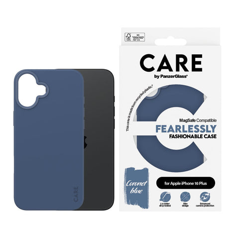 PanzerGlass® 1383 Case Fashion MagSafe iPhone 16 Plus - Blue