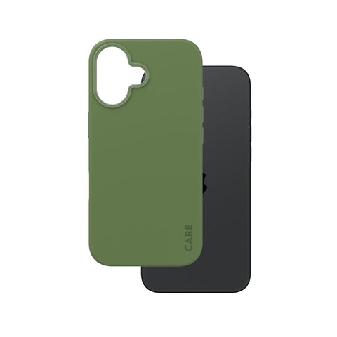PanzerGlass® 1385 Case Fashion MagSafe iPhone 16 - Green Green