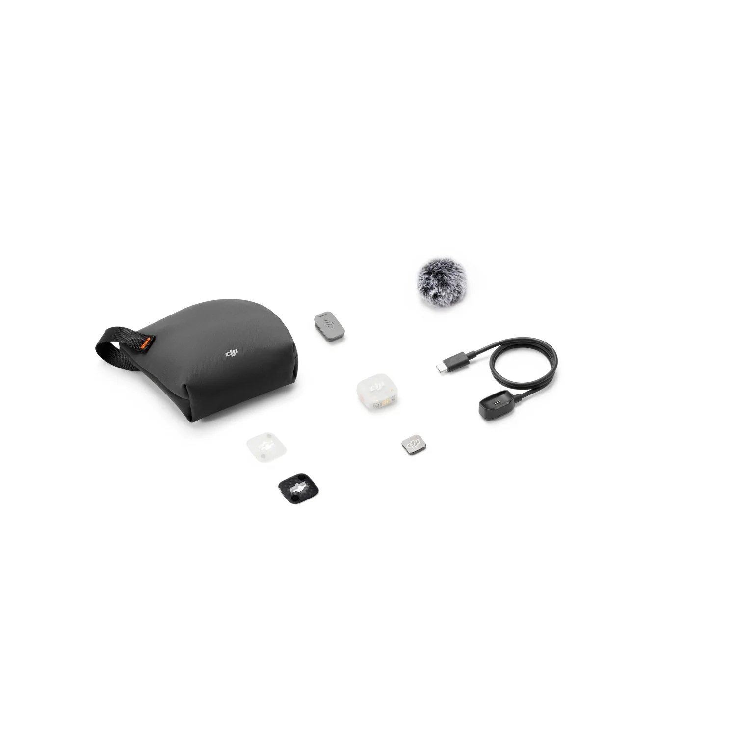 طقم ميكروفون لاسلكي DJI Mic Mini 2S – مرسل واحد مع مستقبل للهاتف الذكي