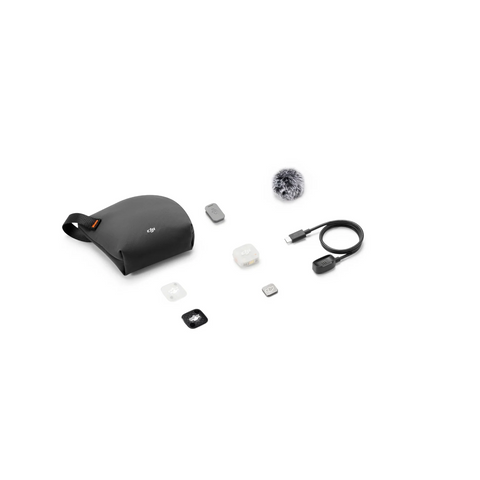 طقم ميكروفون لاسلكي DJI Mic Mini 2S – مرسل واحد مع مستقبل للهاتف الذكي