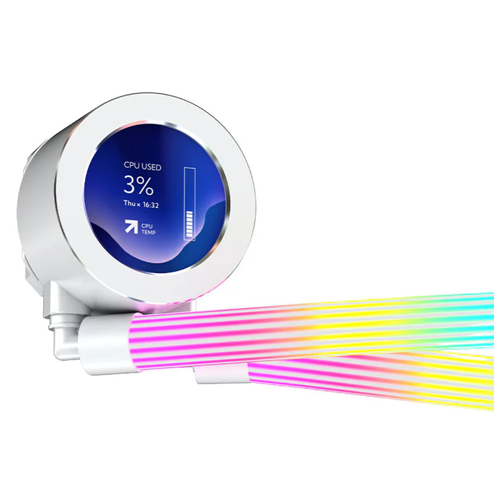 GAMEON KRAKEN N360 360mm LCD Display Liquid CPU Cooler With ARGB Tube
