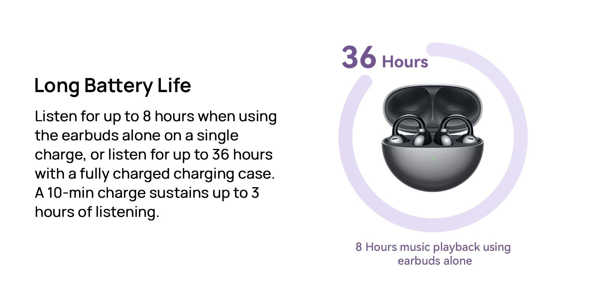 سماعات هواوي فري كليب اللاسلكية