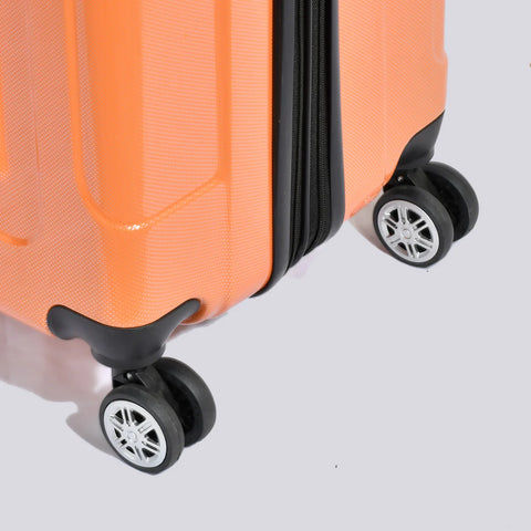 Smart Polo, 3-Piece Luggage Set – ABS Expandable Suitcases (28"/24"/20")