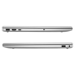 HP 15-FD0142NE - 15.6 بوصة FHD / i7 / 16 جيجابايت / 512 جيجابايت (NVMe M.2 SSD) / MX570 2 جيجابايت VGA / DOS (بدون نظام تشغيل) / 1YW / فضي طبيعي - كمبيوتر محمول