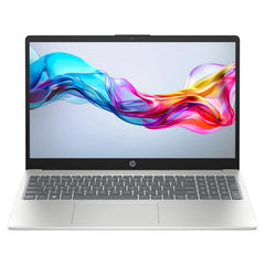 HP 15-FD0142NE - 15.6 بوصة FHD / i7 / 16 جيجابايت / 512 جيجابايت (NVMe M.2 SSD) / MX570 2 جيجابايت VGA / DOS (بدون نظام تشغيل) / 1YW / فضي طبيعي - كمبيوتر محمول