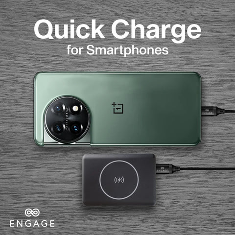 Engage, Ultra-Compact Wireless Magnetic Power Bank (10000mAh, 45W)