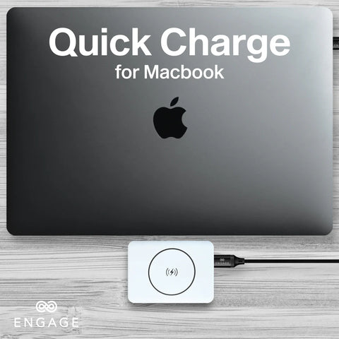 Engage, Ultra-Compact Wireless Magnetic Power Bank (10000mAh, 45W)