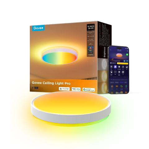 Govee 38cm RGBICWW Smart Ceiling Light Pro - H60A6
