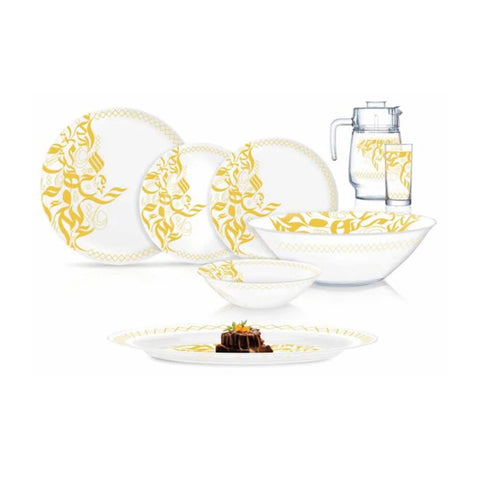 Luminarc Glaizie Dinnerware - Set of 46 Pcs (8 Persons)