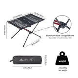 Naturehike FT07 Foldable Camping Table - Black