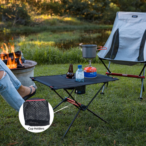 Naturehike FT07 Foldable Camping Table - Black