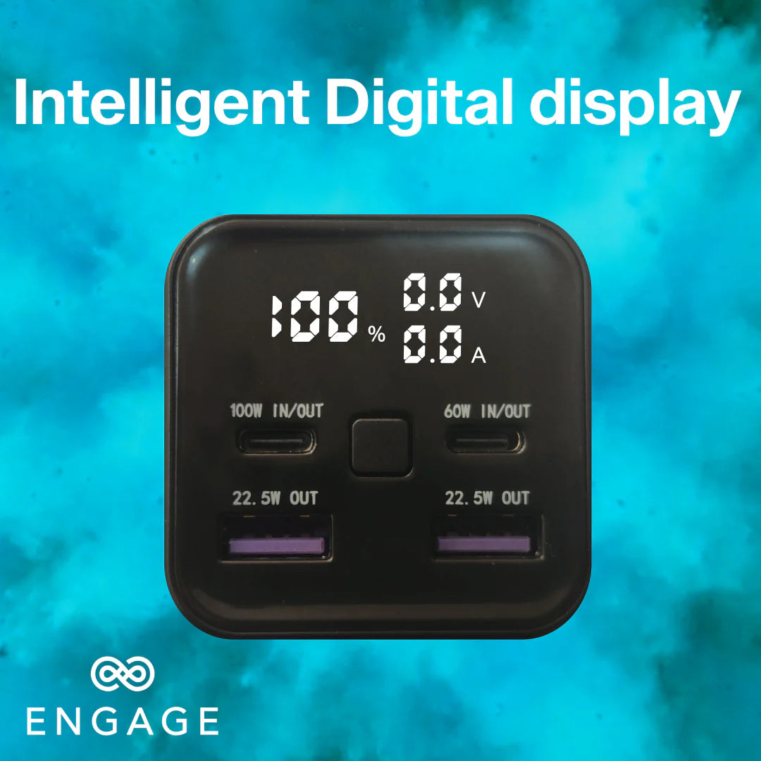 Engage, Super Charge Power Bank (20000mAh) with LED Display (100W)