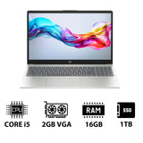 HP 15-FD0147NE - 15.6" FHD / i5 / 16GB / 1TB (NVMe M.2 SSD) / MX570 2GB VGA / DOS (Without OS) / 1YW / Natural Silver - Laptop