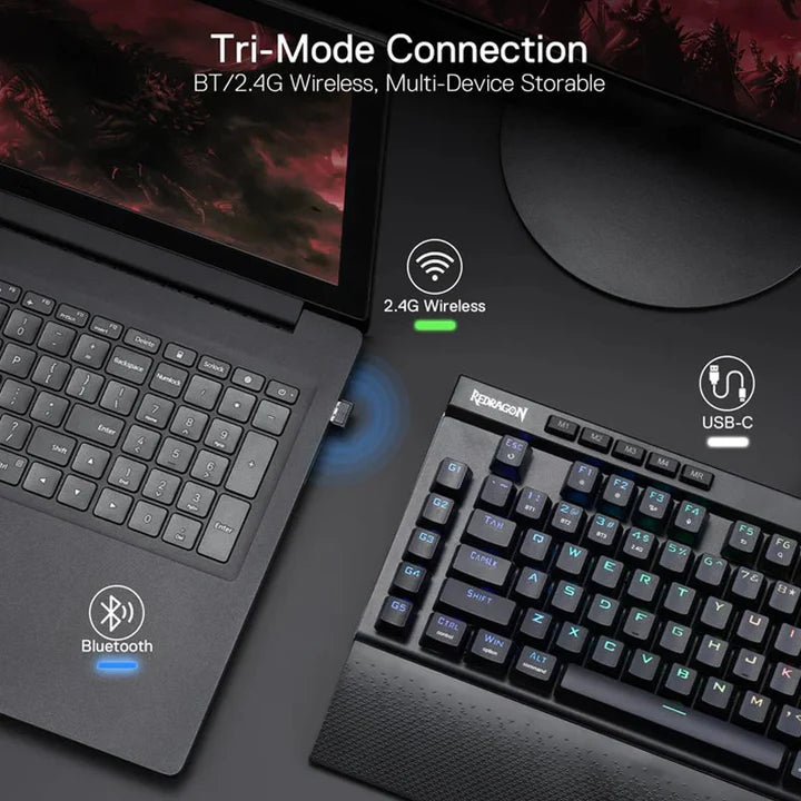 Redragon K587, RGB MAGIC-WAND PRO Mechanical Gaming Keyboard