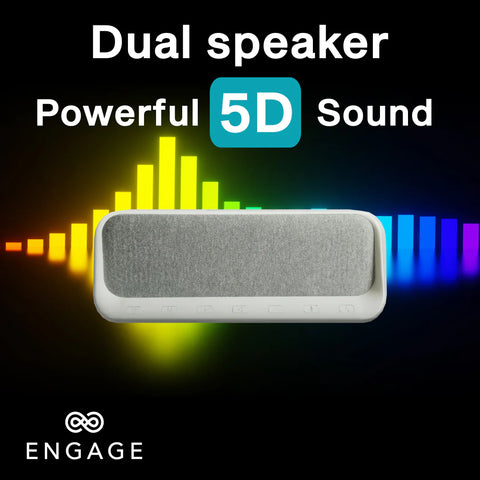 Engage, Multifunctional Bluetooth Speaker with Digital Alarm Clock